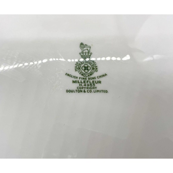 Royal Doulton china Millefleur pattern Large Oval Serving Platter - 16" - Picture 4 of 5